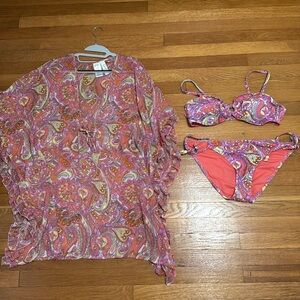 Jessica Simpson Bikini & Coverup Set! 💗✨